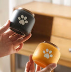 Paw-Print Memorial Urn for Cats and Small Dogs, 4 Colors