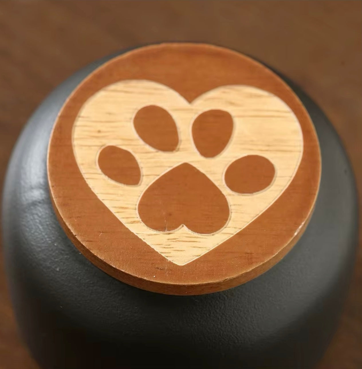 Paw-Print Memorial Urn for Cats and Small Dogs, 4 Colors